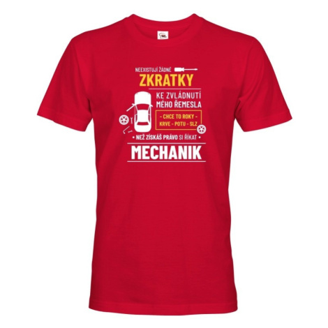 Pánske tričko pre automechanikov - ideálny narodeninový darček