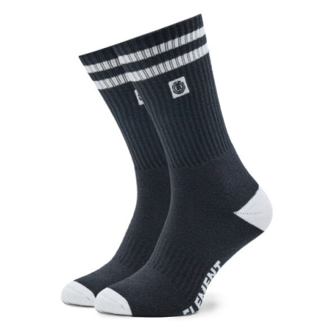 Element Vysoké pánske ponožky Clearsight Socks ELYAA00145 Čierna