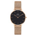 Hodinky Daniel Wellington Petite 32 Melrose dámske, ružová farba