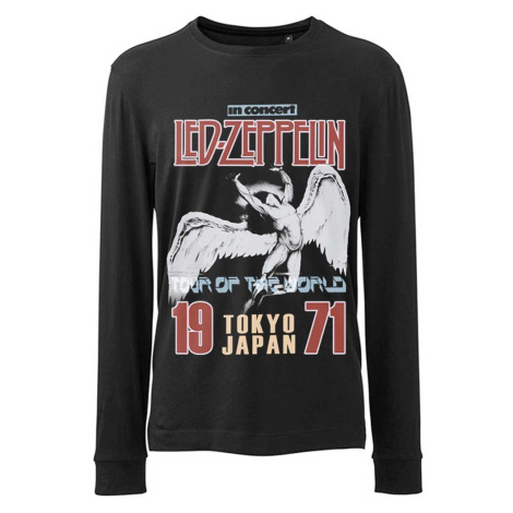 Led Zeppelin tričko Japanese Icarus Čierna