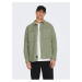 Green Mens Corduroy Outshirt ONLY & SONS Alp - Men