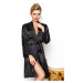 Dámský župan DKaren Housecoat Nancy Black XL černá