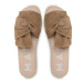 Manebi Espadrilky Sandals With Knot W 1.9 JK Hnedá