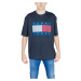 Tommy Hilfiger  TJM OVZ BIG FLAG TEE DM0DM18547  Polokošele s dlhým rukávom Čierna