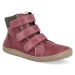 Barefoot detské zimné topánky Fare Bare - A5346141 červené