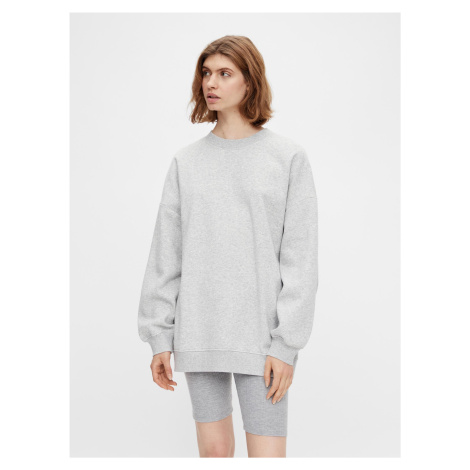 Light Grey Sweatshirt Pieces Chilli - Ladies