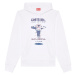 Mikina Diesel S-Ginn-Hood-K36 Sweat-Shirt Bright White