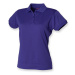 Henbury Dámske funkčné polo tričko H476 Bright Purple