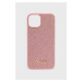 Puzdro na mobil Guess Iphone 14 6,1" ružová farba