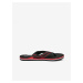 Sandále, papuče pre mužov SAM 73 - čierna, červená