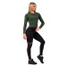 Dámské legíny Nebbia High-Waist ¾ Length Sporty Leggings 404 black