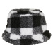 Sherpa Check Bucket Hat White/Black