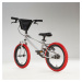 Bicykel BMX Wipe 500 16" sivý