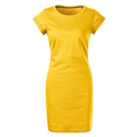 MALFINI Dámske šaty Freedom - Žltá