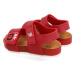 Detské sandále Garvalin červená farba