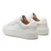 Calvin Klein Sneakersy Ff Cupsole Lace Up W/Ml Lth HW0HW02118 Biela