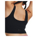 Under Armour Meridian Fitted Crop Tank Black