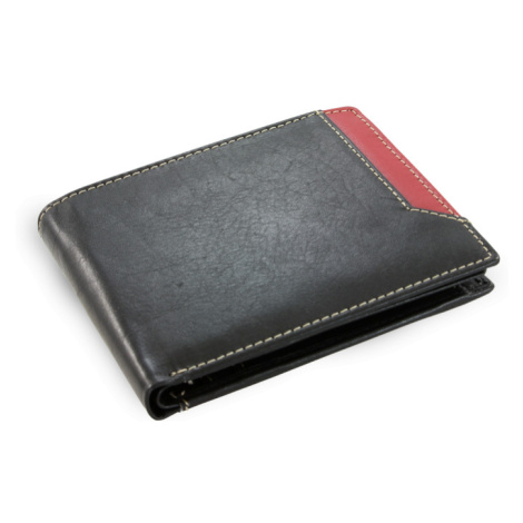 Černá pánská kožená peněženka 513-4701-60/31 Arwel