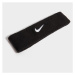 Nike Opaska Swoosh H/b Blk/wht Nike Head/wrist Bands