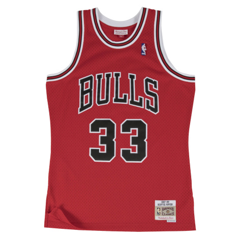 Mitchell & Ness Chicago Bulls Scottie Pippen Swingman Jersey - Pánske - Dres Mitchell & Ness - Č