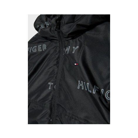 Tommy Hilfiger Zimné bundy Logo KB0KB07745 Čierna Regular Fit