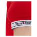 Tommy Jeans Blúzka Tjw Logo DW0DW14893 Červená Slim Fit