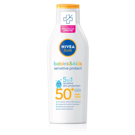 NIVEA SUN Kids detské mlieko na opaľovanie SPF 50+