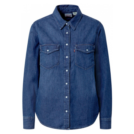 LEVI'S Blúzka 'Essential Western'  modrá denim Levi´s