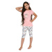 Dívčí pyžamo model 15119246 růžová 86/92 - Cornette