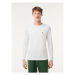 Lacoste S dlhými rukávmi TH6712 Biela Regular Fit