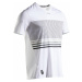 ARTENGO Pánske tričko TTS 900 Light na tenis bielo-čierne BIELA
