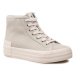 Calvin Klein Jeans Sneakersy Vulc Flatform Bold Essential YW0YW01031 Sivá