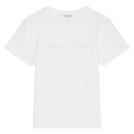 Marc O'Polo Tričko  pastelovo modrá / biela