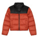 Chlapčenská bunda 4F JUNIOR DOWN JACKET-JWAW24TDJAM461-61S-DARK RED