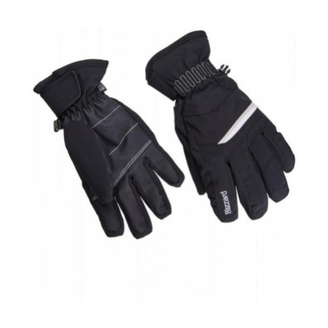 Dámske lyžiarske rukavice BLIZZARD Viva Plose ski gloves, black white silver 20