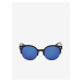 Čierno-modré dámske slnečné okuliare VUCH Brigida Blue