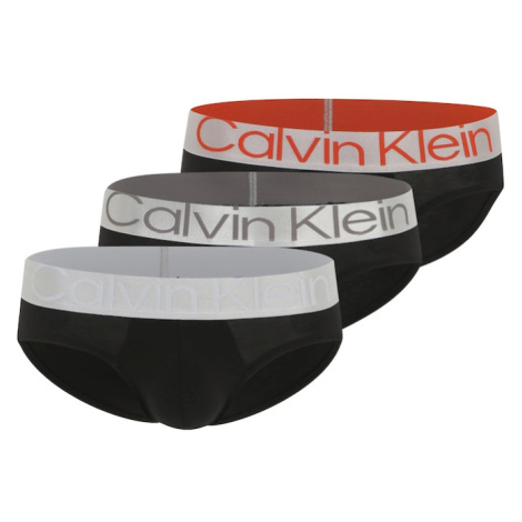 Calvin Klein Underwear Nohavičky  sivá / červená / čierna