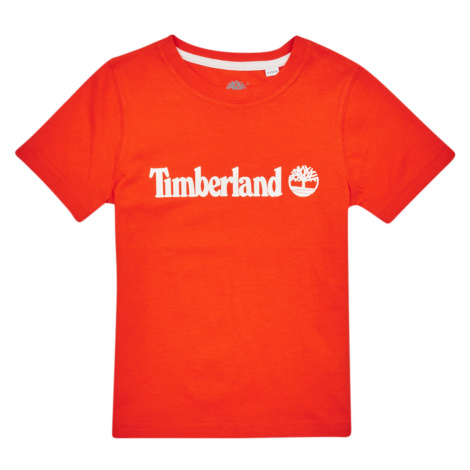 Timberland  T25T77  Tričká s krátkym rukávom Červená