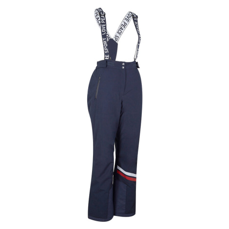 Funkčné termo lyžiarske nohavice s odnímateľnými trakmi, nepremokavé, rovné bonprix