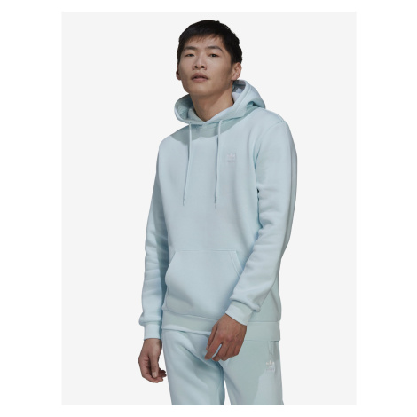 Light blue mens hoodie adidas Originals - Men