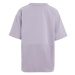 Detské bavlnené tričko Calvin Klein Jeans fialová farba, s nášivkou
