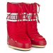 Dámska zimná obuv vysoká MOON BOOT Icon Nylon red