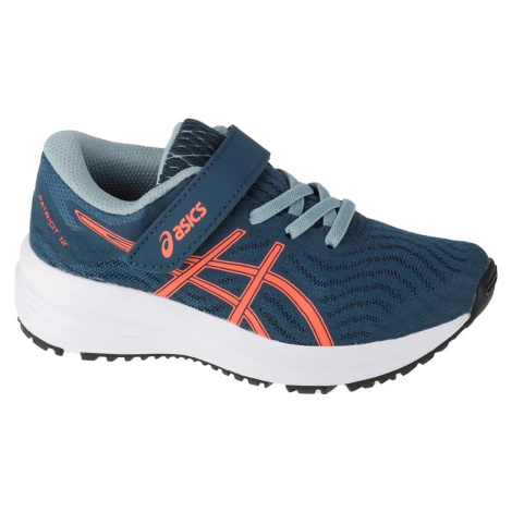 MODRÉ CHLAPČENSKÉ TENISKY ASICS PATRIOT 12 PS 1014A138-400