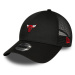 New Era Šiltovka Home Field 940 Trucker Bulls 60358154 Čierna