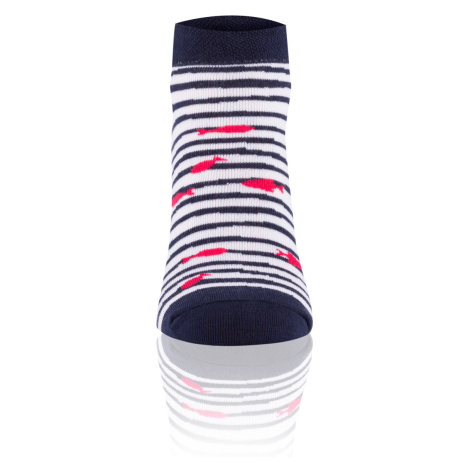 FISH Socks - Dark Blue/White/Red Italian Fashion