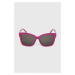 Slnečné okuliare Balenciaga dámske, ružová farba