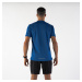 Pánske bežecké tričko Run 500 Dry priedušné modré