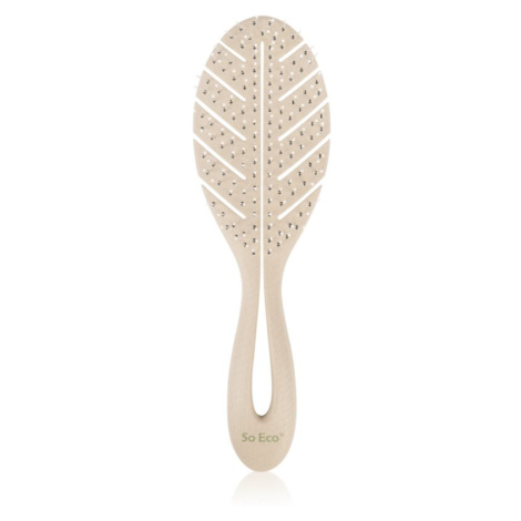 So Eco Biodegradable Detangling Leaf Brush kompostovateľná kefa na mokré vlasy