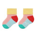Happy Socks Súprava 2 párov vysokých detských ponožiek KICE45-3000 Farebná