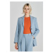 SAKO GANT REG STRETCH LINEN BLAZER DOVE BLUE